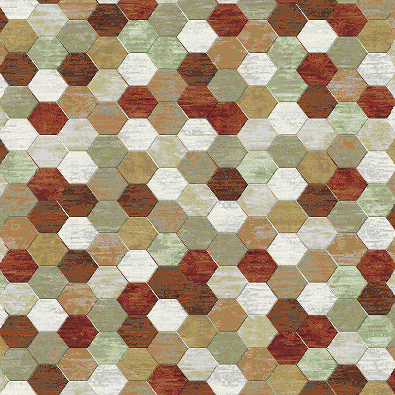 Round Modern Rug - Amado Multicolor 6474