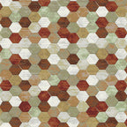 Round Modern Rug - Amado Multicolor 6474