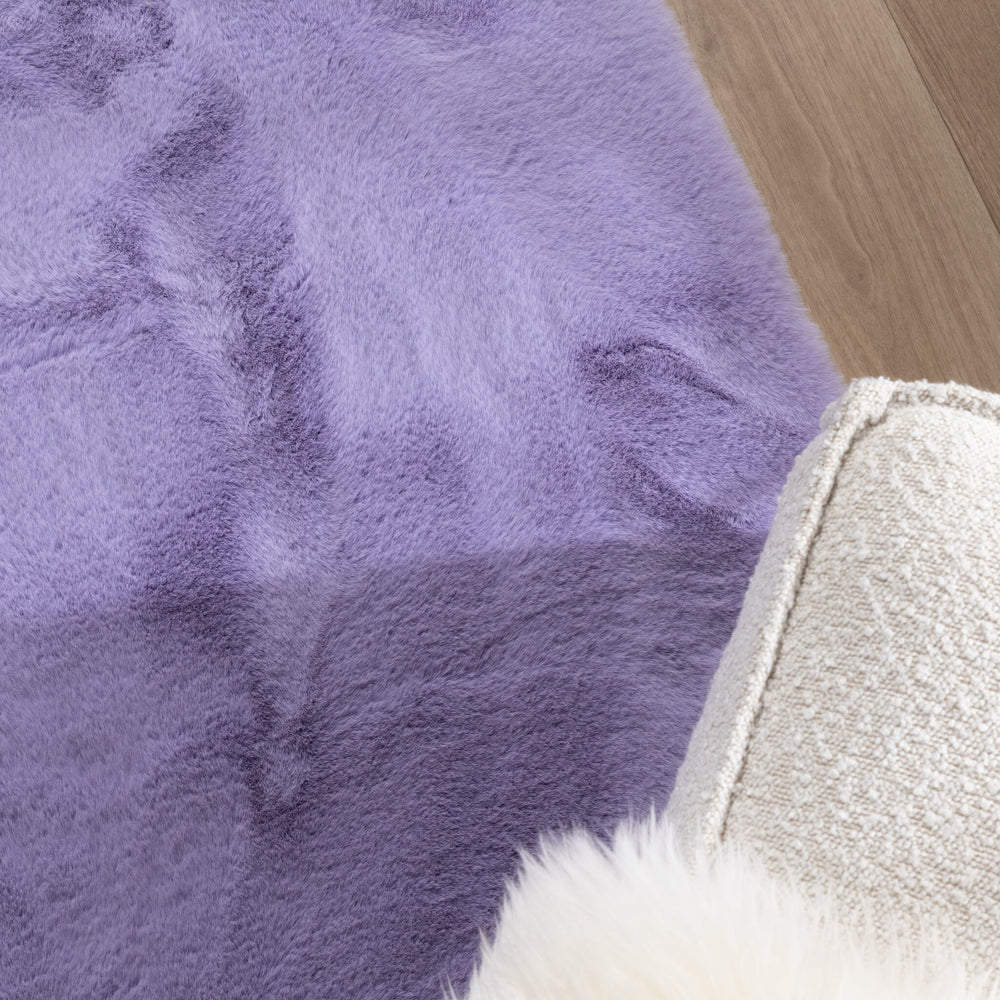 Soft high pile rug - Comfy Supreme Lila