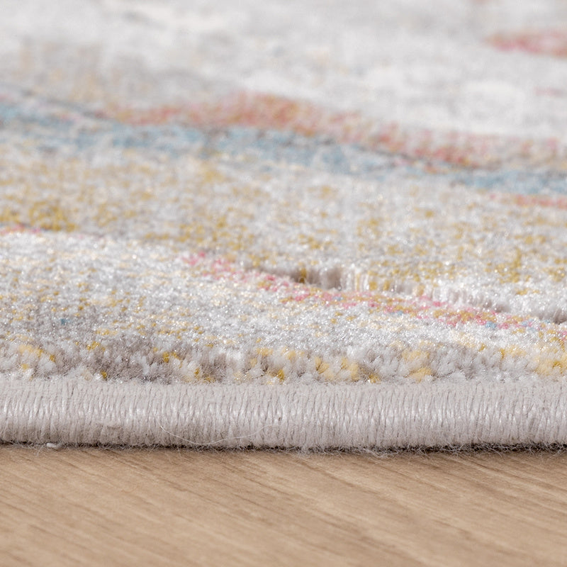 Abstract Rug - Xavier Wave Blue/Red
