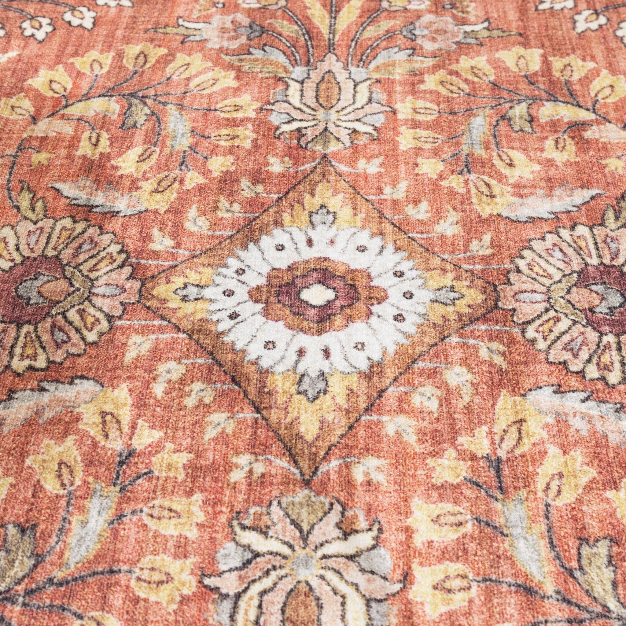 Vintage Outdoor Rug - Santo Flora Terra