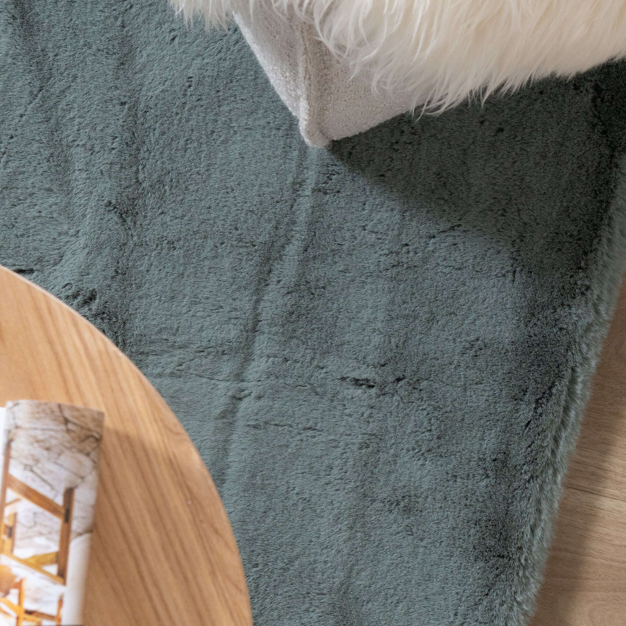 Soft High Pile Rug - Comfy Supreme Blue/Green