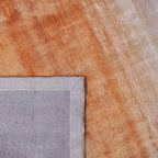 Viscose floor rug - Rachelle Orange
