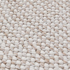 Sustainable Low-Pile Rug - Lykke Cream