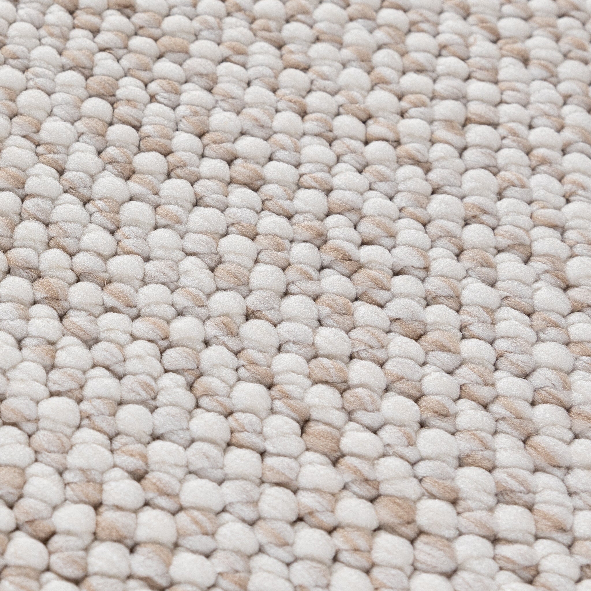 Sustainable Low-Pile Rug - Lykke Cream