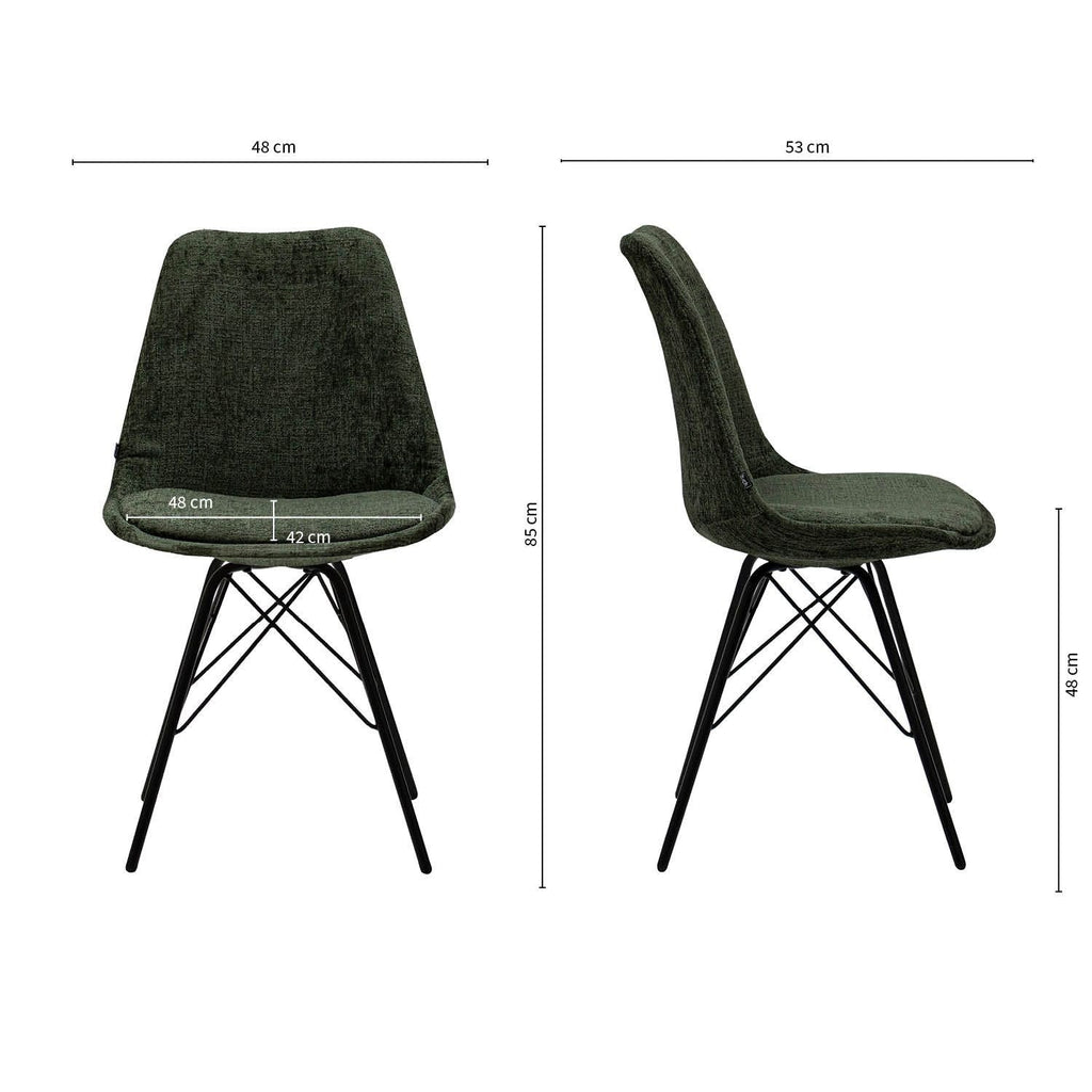 Dining chair - Bren Black