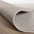 Sustainable Low-Pile Rug - Lykke Cream