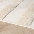 Wool Rug – Judith Lines Cream