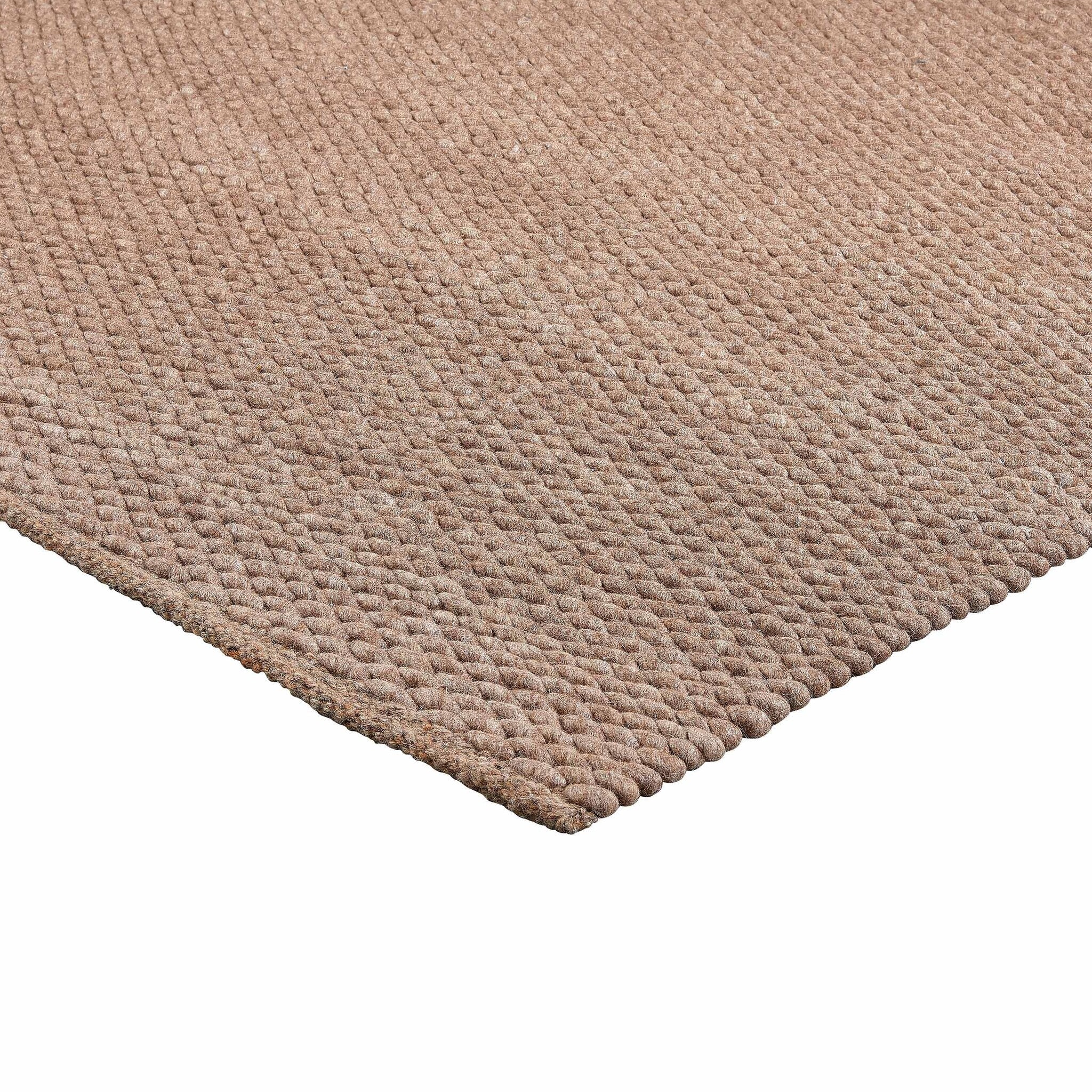 Hand-woven floor rug - Donna Brown 650