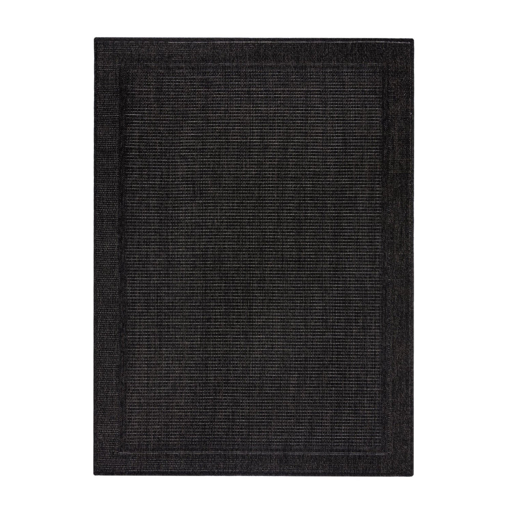 Outdoor Floor Rug - Emilio Weave Anthracite