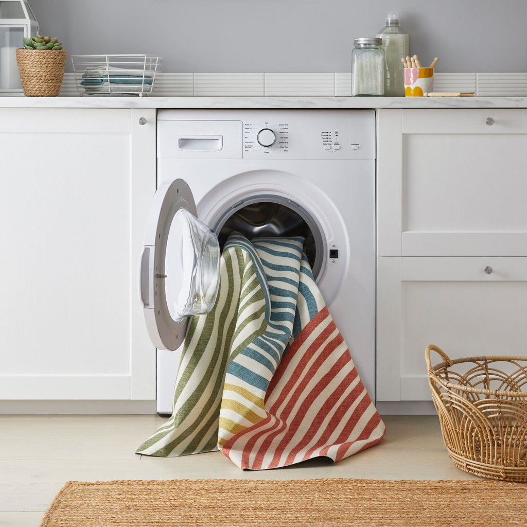 Washable Floor Rug - Fabio Swirl Multicolor