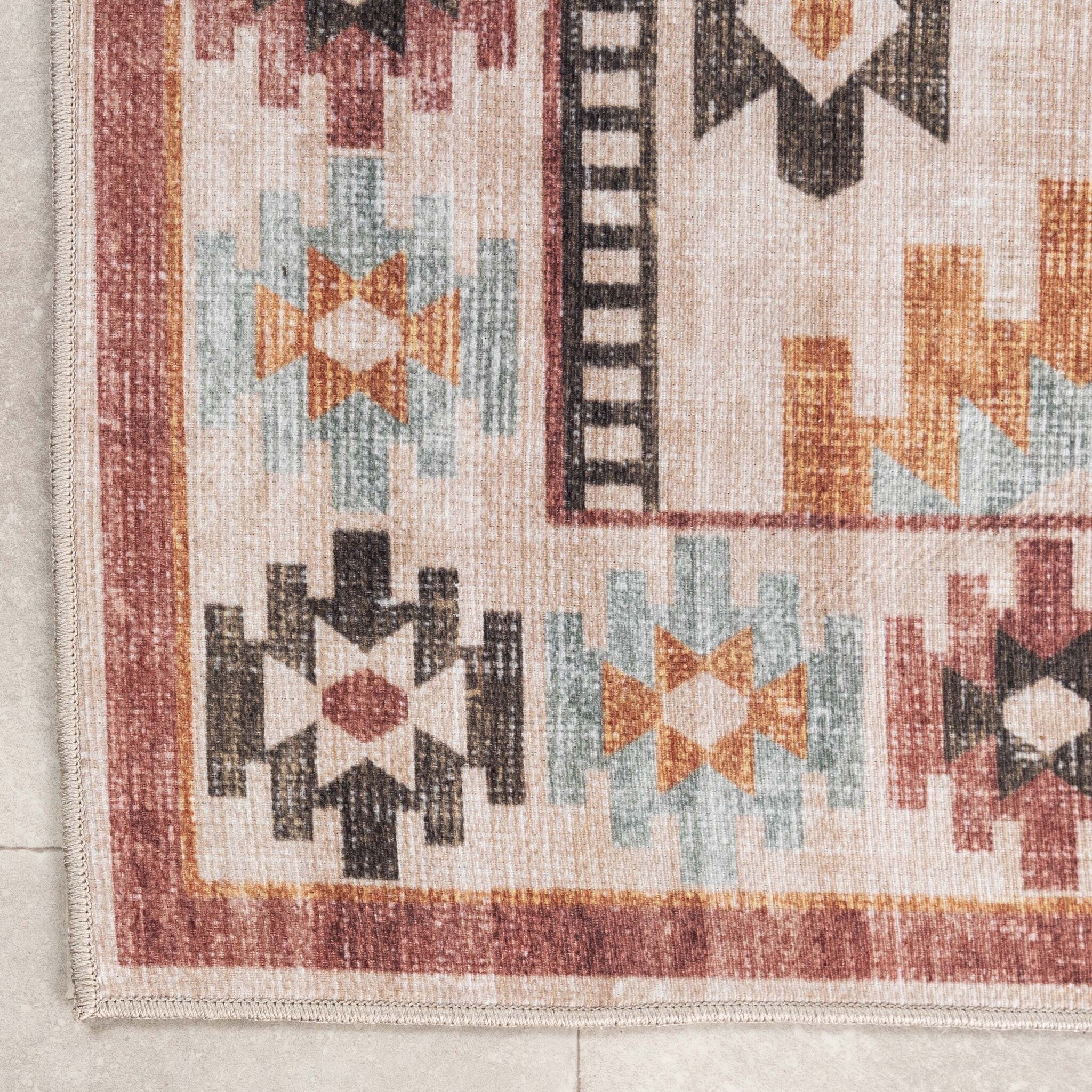 Kilim Outdoor Rug - Lira Diamond