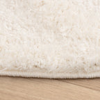 Round Scandinavian Rug - Lova Diamond Cream
