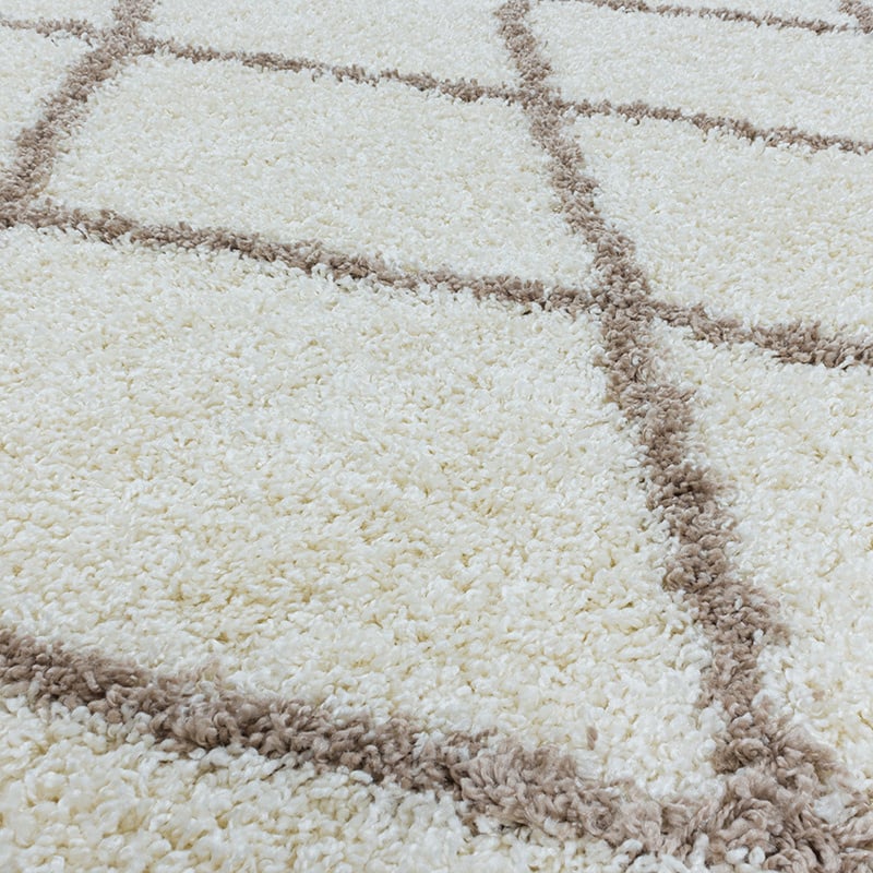 Berber Rug - Agadir Lines Cream/Beige