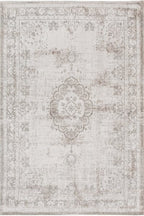 Vintage floor rug - The Fading World Salt & Pepper 8383