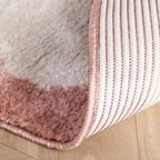 Washable children's rug - Moos Flower Pink 