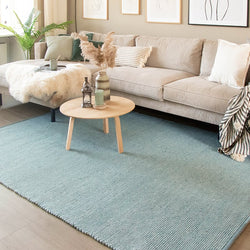 Wool Rug - Wise Blue