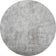 Round High Pile Rug - Glazy Light Grey