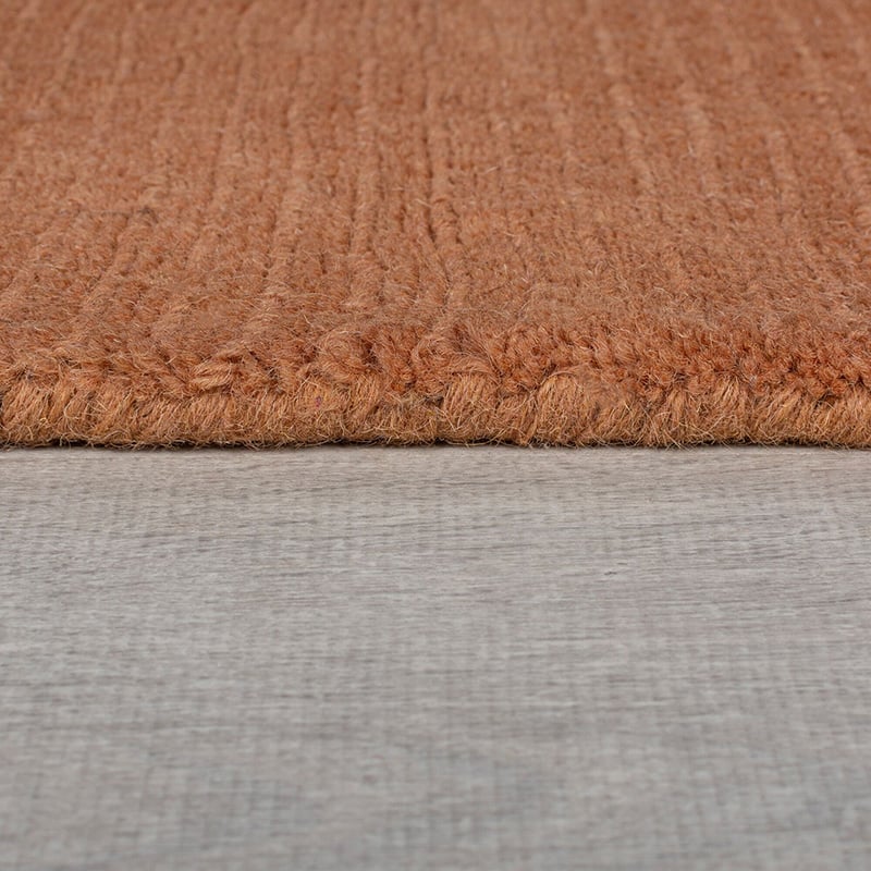 Solid floor rug - Tuscano Orange