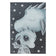 Kids floor rug - Fleurtje Dragon Blue