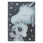 Kids floor rug - Fleurtje Dragon Blue