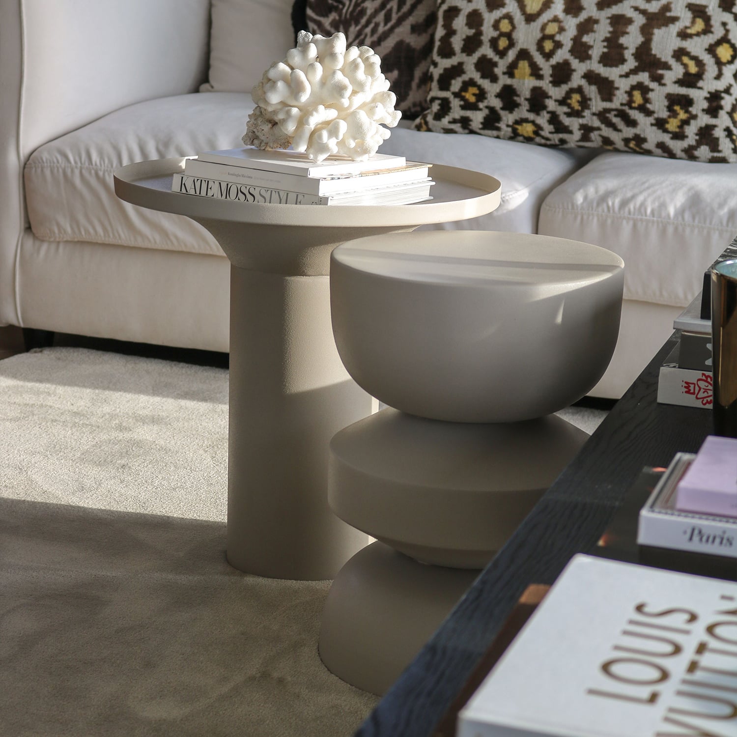 Side table - Sky Beige