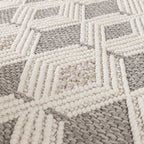 Sustainable Rug - Lorre Blocks Cream/Anthracite