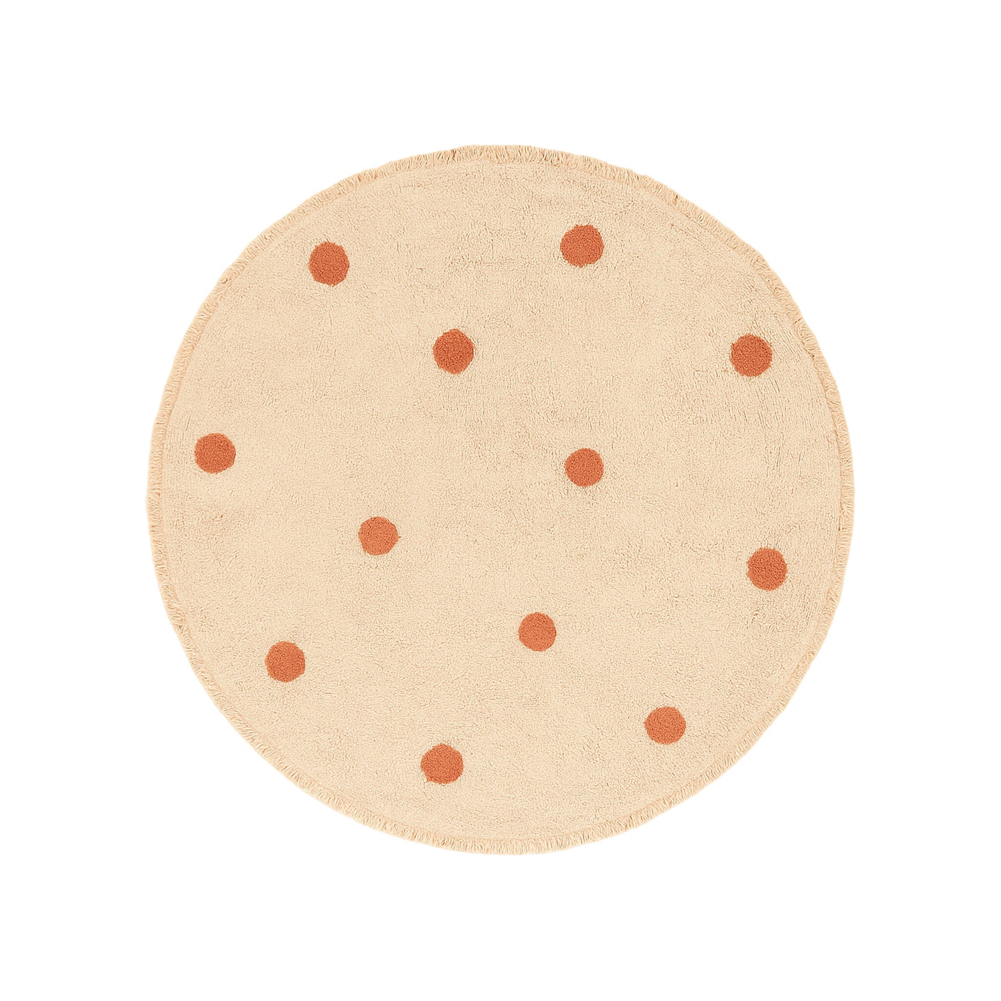 Round Kids Room Rug – Lou Dots Terra