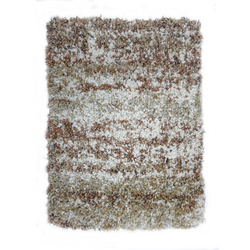 High-pile floor rug - Malta Terra/Melange 8727