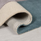 Modern floor rug - Rado Glow Grey/Blue