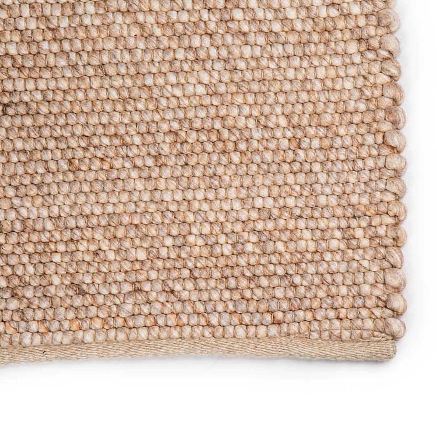 Wool floor rug - Verona ST Beige 142