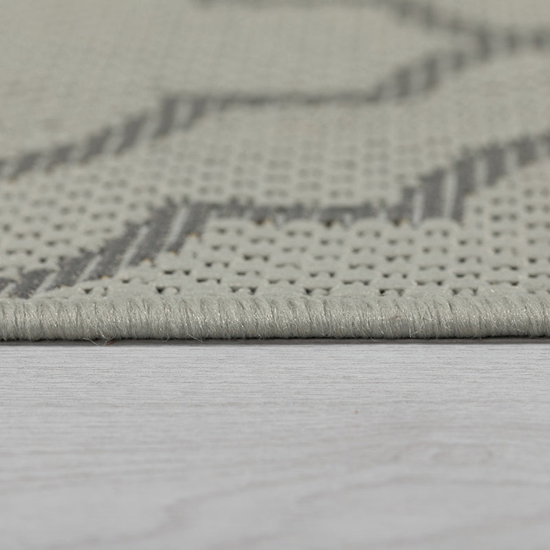 Retro outdoor rug - Floreno Milan Grey/Anthracite