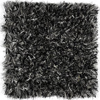 Shaggy Floor Rug - Paulina Black/Grey