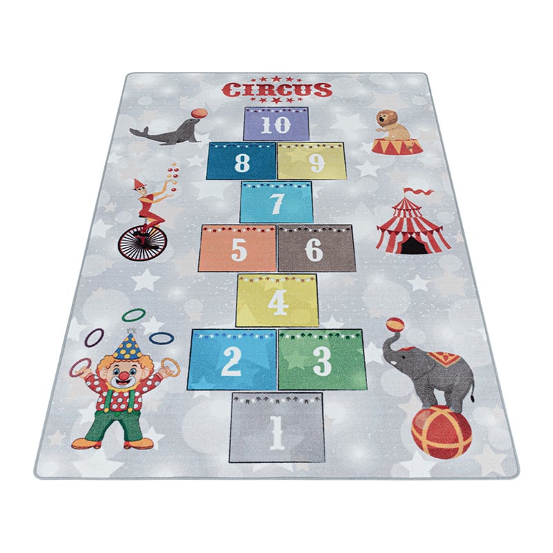 Play rug - Pleun Circus Hopscotch Grey