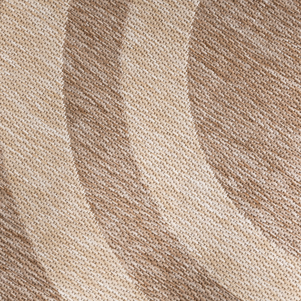 Round Outdoor Rug – Sierra Frame Beige/Cream