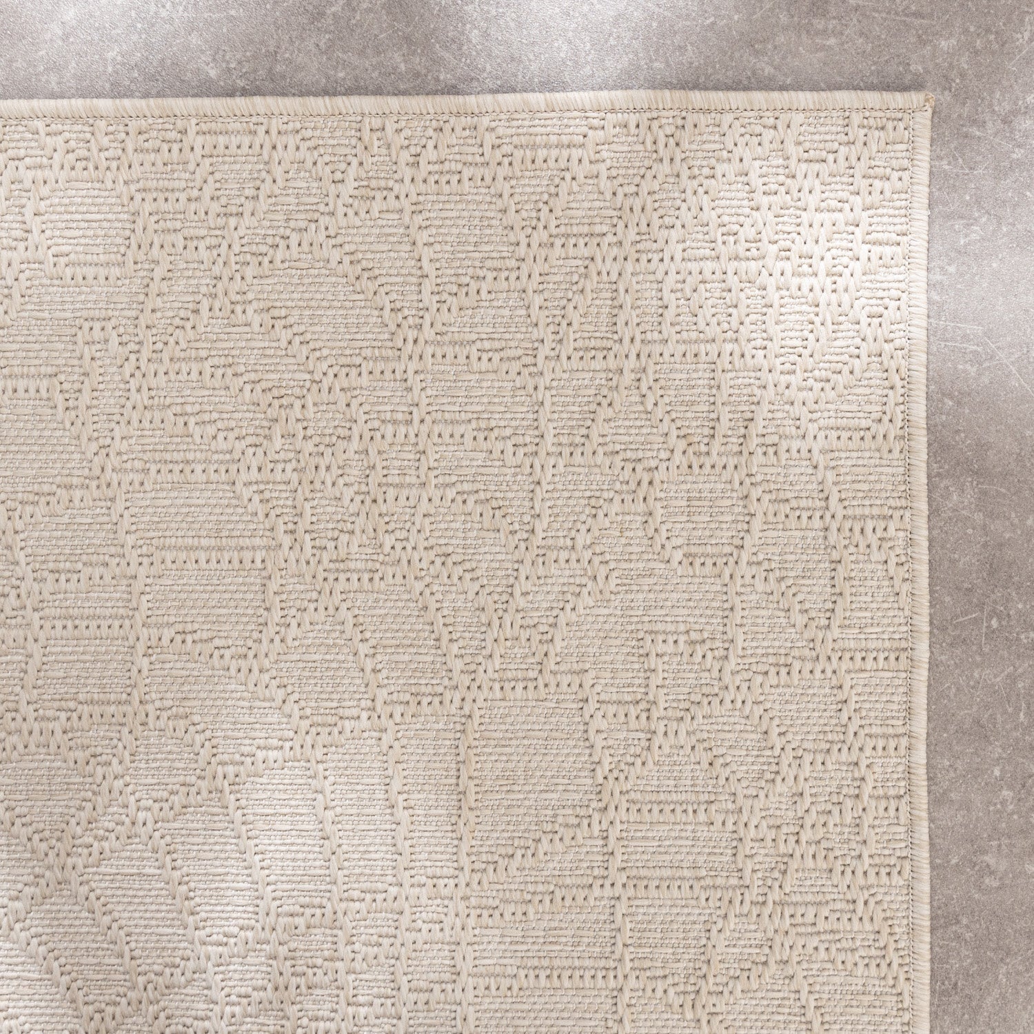 Indoor Outdoor Rug - Dunes Mandala Cream
