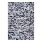 Wool bobble floor rug - Madeleine Black/White