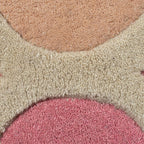 Modern floor rug - Illo Rosella Rose/Blue