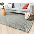 Wool Rug - Luminous Green/Grey