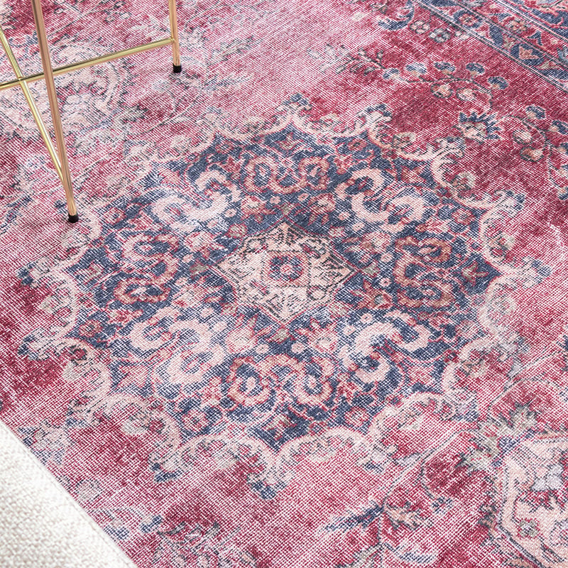 Vintage Rug - Estate Medallion Burgundy