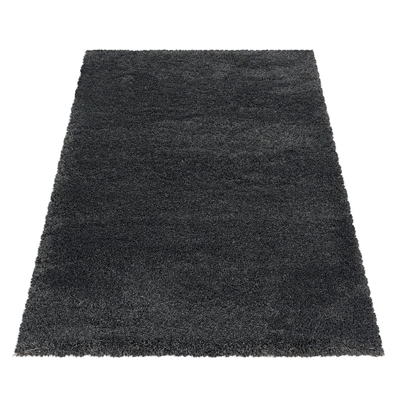 High-pile floor rug - Fuzzy Dark Grey