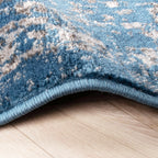 Vintage Rug - Deep Medallion Blue