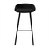 Velvet Bar Stool - Black