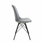 Velvet Chair - Grey