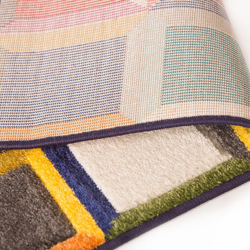 Modern Area Rug - Spectro Waltz Multicolor