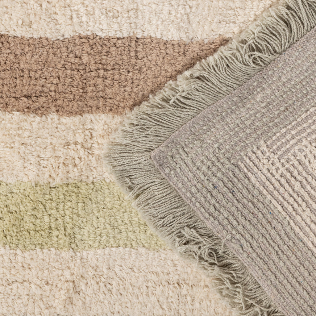 Washable kids rug - Milo Green