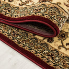 Oriental Floor Rug - Marrakesh Red 210