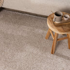 Round Washable Rug – Clean Beige