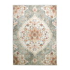 Vintage Outdoor Rug - Santo Mandala Olive Green