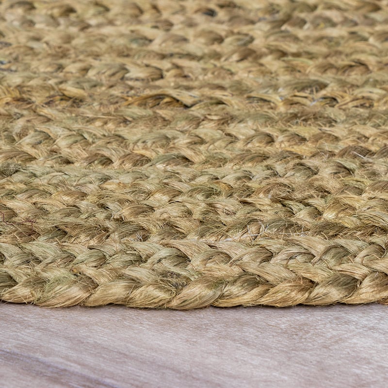 Jute Rug - Fair Round Green